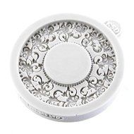 Miniature Frames - Vintage Circle Embellishment Cake Mold N2