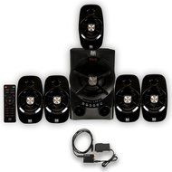 Blue Octave B54 Home Theater 5.1 Bluetooth Speaker System with Optical Input FM Tuner USB / SD N2