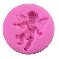 Y&amp;XL&amp;H Angel / Violin Type Candy Fondant Cake Molds For The Kitchen Baking Molds N3