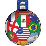Beistle Cutout, 10-Inch, England N10