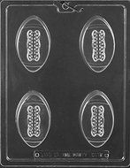 Football Oreo Cookie Super Bowl Party Favor Chocolate Soap Mold Mould Ships Same Day m308