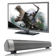 Elecsoul TV Speaker 10W Bluetooth Soundbar 3.0 Channel Stereo Speaker Subwoofer Wireless Small TV Sound Bar Support... N3