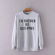 Pullover Tops,Morecome Women Ladies Letter Print Long Sleeve Sweatshirt Loose Blouse N14
