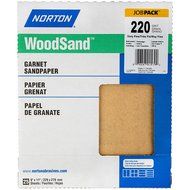 Features. For preparation of bare wood surfaces where stain or finishes are to be applied.. Pack - 220.. Size...