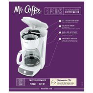 Mr. Coffee CG13 12-Cup Switch Coffeemaker, Black N6