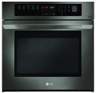 LG LWS3063BD 30" 4.7 cu. ft. Capacity Electric Single Wall Oven with Convection, in Black Stainless Steel N2