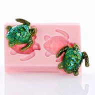 Small Sea Turtle Silicone Mold Food Safe Candy Fondant Mold Craft Jewelry Resin Clay Mold N3