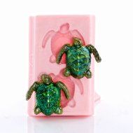 Small Sea Turtle Silicone Mold Food Safe Candy Fondant Mold Craft Jewelry Resin Clay Mold N4