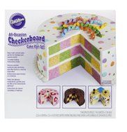 Wilton Checkerboard Cake Pan Set N3