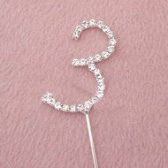 Number Two Cake Topper N9