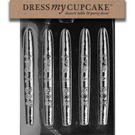 Dress My Cupcake DMCB002 Chocolate Candy Mold, Cigar: It's a Boy, Baby Shower