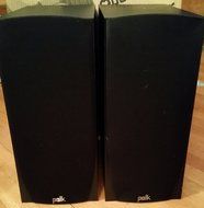 Polk Audio Monitor-45B Bookshelf Speakers (Black, Set of 2) N3