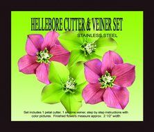 Hellebore Cutters &amp; Veiner Set