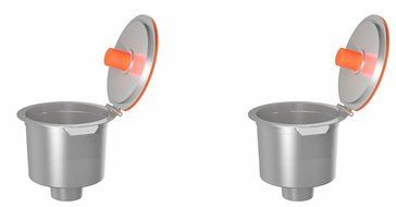 Mind Reader Reusable K-Cups 2.0 Compatible N4