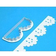 Sher FOUR-C Fondant Crinoline Frill Cutter-Broderie Anglaise,Cake Decoration Tools