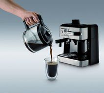 DeLonghi BC0330T Combination Drip Coffee and Espresso Machine N5