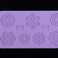 Y&amp;XL&amp;H DIY Silicone Cake Mold Chocolate Mold Flower Type Cake Mould Random Color N2