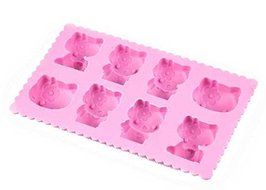 Cute Cartoon Family Ice Cube Tray Freeze Cube Jelly Mould Tray N4