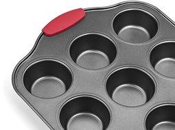 Elite Bakeware NonStick Cupcake Pan Set, 2 Pans N6