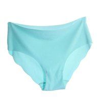 Underwear, PHOTNO Women Invisible Underwear Thong Cotton Spandex Gas Seamless Crotch M/L N10
