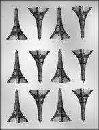 CK Products 2-Inch Eiffel Tower Chocolate Mold