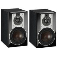 Dali Opticon 1 2-Way Compact Bookshelf Speakers (Pair, Black Ash) N2
