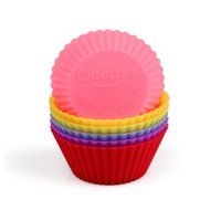 Delidge Silicone Baking Cups, Pack of 6, Assorted N7