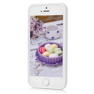 iPhone SE Case,iPhone 5S Case,iPhone 5 Case - Cute Black Feather Love Hearts Series Shockproof Flexible Soft TPU... N29