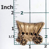 Covered Wagon Silicone Mold Easy to use with Chocolate, Fondant, Candy, Resin, Polymer Clay, Metal Clay. Jewelry... N6