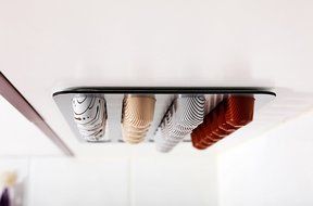 Abacus Pod Rack a Nespresso Coffee Capsule Holder and Dispenser Storage Solution (30 Pod Rack) N8