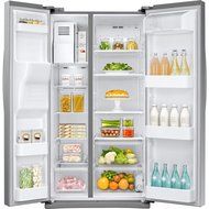 RS25J500DSR 36" Freestanding Side by Side Refrigerator with 24.52 cu. ft. Capacity,