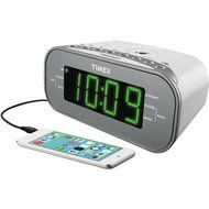The Excellent Quality DualAlarm Clock Radio White