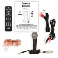 Acoustic Audio TSi500 Bluetooth Powered Floorstanding Tower Multimedia Speakers with Mic TSi500M1 N2