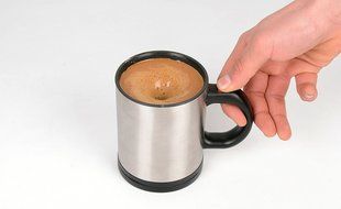 AYO Products Self Stirring Metal Mug N4