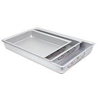 Cake Pan Set of 3, Rectangle 2 Inches by Fat Daddio's