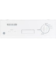 GE GIDDS-RI-00637 Built-In 18" Dishwasher With Front Controls, White, 7 Cycles/12 Options N2