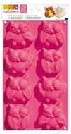 ScrapCooking 3154 Silicone Owl Mold, Pink