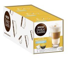 Nescaf&eacute; Dolce Gusto Latte Macchiato Unsweetened, Pack of 3, 3 x 16 Capsules (24 Servings) N2