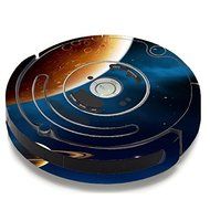 Skin Decal Vinyl Wrap For IRobot Roomba 650 655 Vacuum / Planets Rings Outer Space