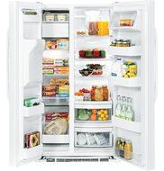 Hotpoint HSS25ATHWW 25.4 Cu. Ft. White Side-By-Side Refrigerator N7