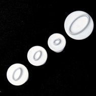 Great Chance 4Pcs/Set Mini Oval Shape Fondant Cake Cookie Plunger Cutter Sugarcraft Decorating Tool N19