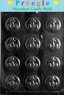 PLP-N022 Anchor Mints Nautical Chocolate Candy Mold