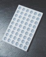 Chocoflex Silicone Mold for Ganache and Chocolate, 26mm Round, 14mm High, 54 Cavities