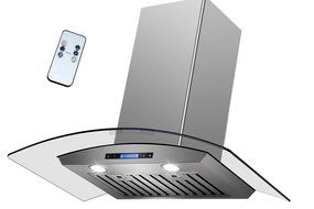 AKDY 30" Wall Mount Range Hood AZ-D05-75 Stainless Steel Vent Hood W/Remote N3