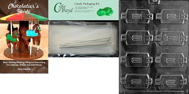 Cybrtrayd R049 Torah Scroll and Mantle Chocolate Candy Mold with Exclusive Cybrtrayd Copyrighted Chocolate Molding... N3