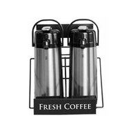Newco 2-Pot Airpot Rack - Side by Side