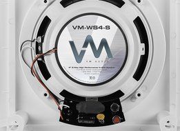 VM Audio Shaker 4-Inch 100W 2 Way In-Wall Surround Sound Home Speaker Single N2