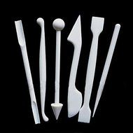 Y&amp;XL&amp;H 6pc/set Cake Fondant Flower Modelling Craft Sugar craft Decorating Cutter Set Tools N4