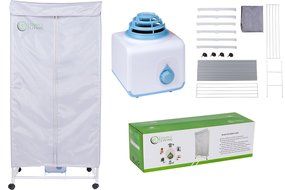 Simple Living Electric Portable Clothes Drying Rack - Compact Wardrobe dryer uses only 1000 Watts. Dries clothes... N3