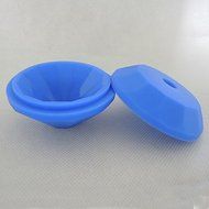 Sher 6 cm creative silicone diamond diamond-shaped ice cube mold ice machine (random colors) N3